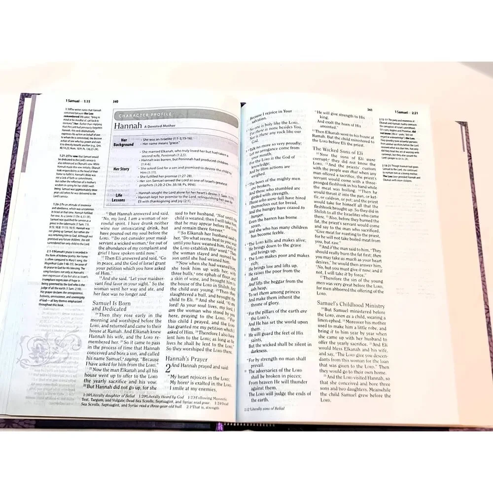 Study Bible for Women: NKJV Edition (2015 1st Ed. Purple HC no DJ)